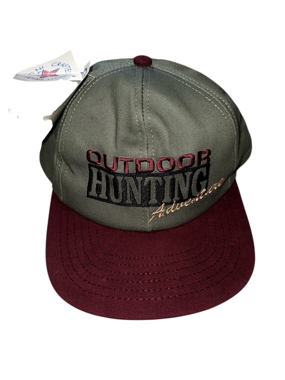 Vintage Duxbak Outdoor Hunting Adventures SnapBack Hat NWT